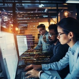Free Tech Team Working Image - Technology, Coding, Teamwork | Download ...