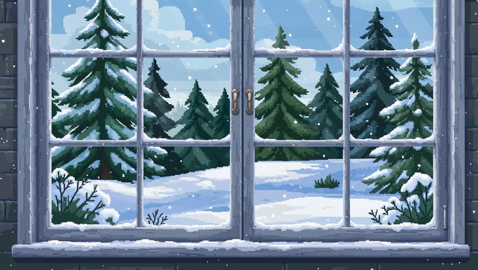 Free Winter Window View Image - Winter, January, Window | Download at ...