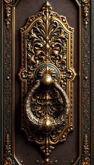 Free Ornate Bronze Knocker Image - Bronze, Medieval, Knocker | Download ...