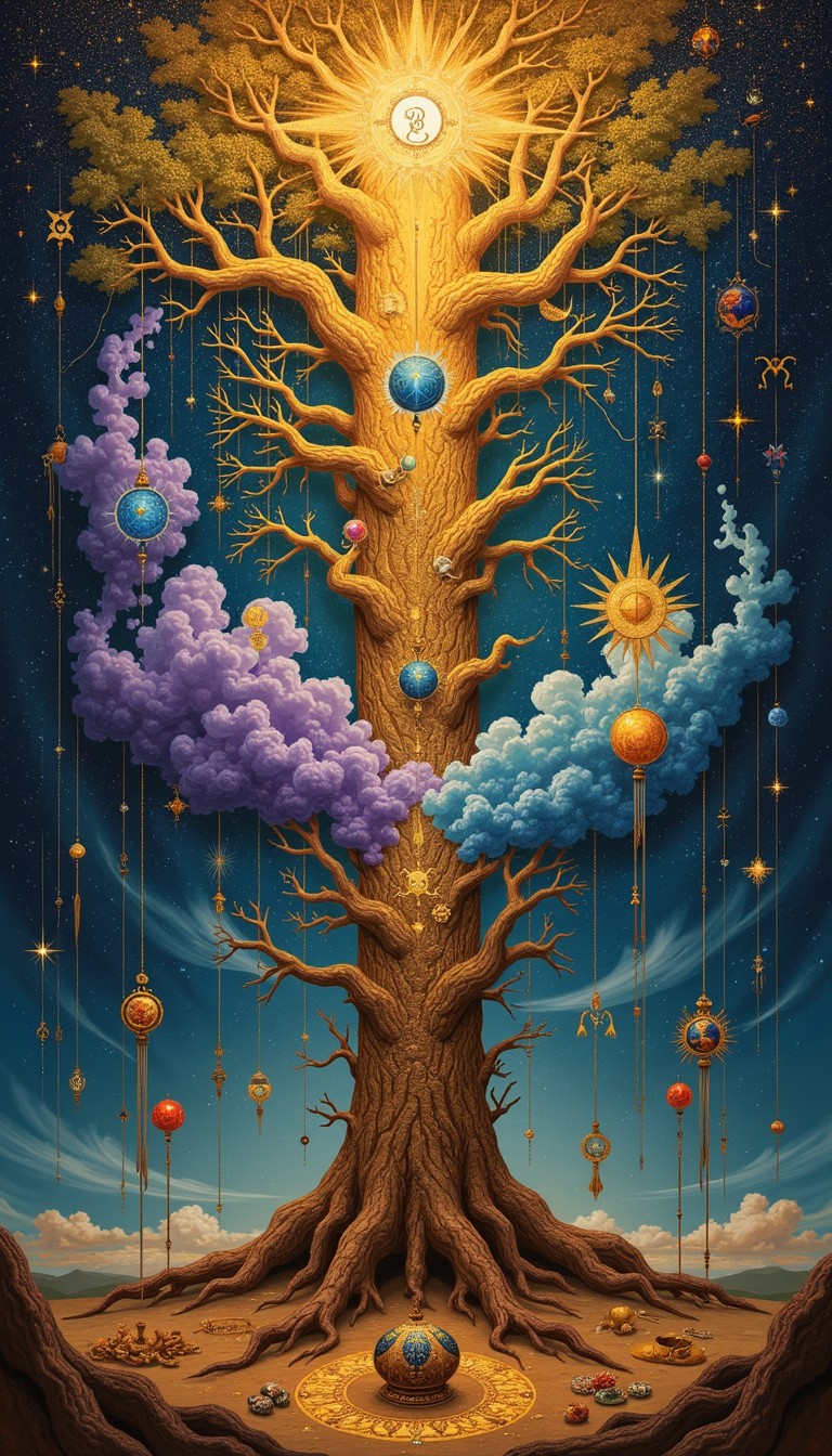 Free Cosmic Tree Illuminated Image - Mystical, Tree, Cosmic | Download ...