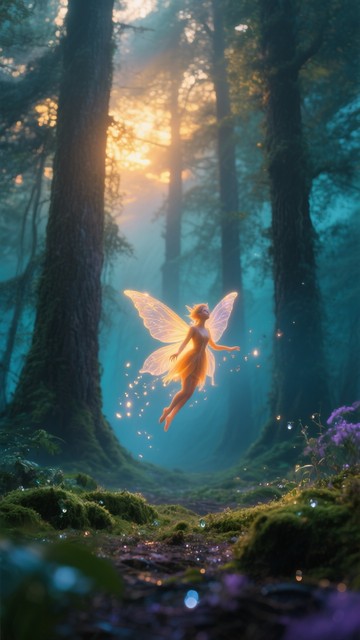 Free Enchanted Forest Fairy Image - Fairy, Forest, Magical | Download ...