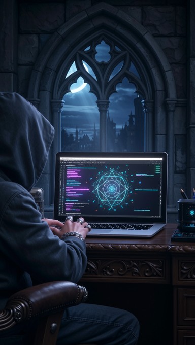 Free Gothic Digital Alchemist Image - Gothic, Developer, Programmer ...