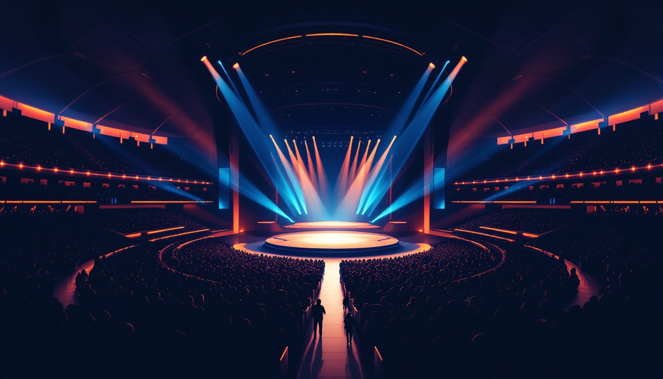 Free Dramatic Arena Lights Image - Arena, Stadium, Concert | Download ...
