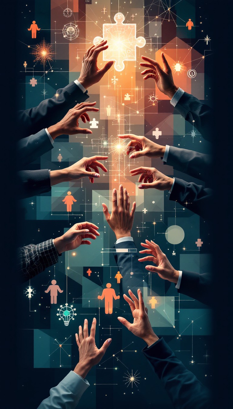 Free Digital Hands Connect Image - Collaboration, Digital, Technology ...