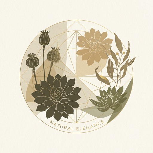 Free Botanical Geometric Design Image - Botanical, Succulents ...