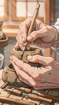 Download Creative Clay Crafting Image - Anime, Manga, Illustration