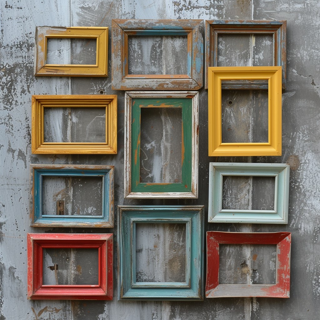 Free Vintage Frame Collage Image - Vintage, Frames, Colorful  display picture 2