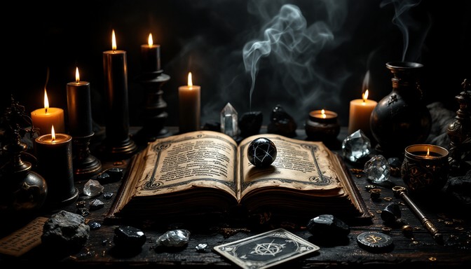 Grim Ritual Free Vintage Occult Ritual Image - Occult, Vintage, Grimoire | Download ...
