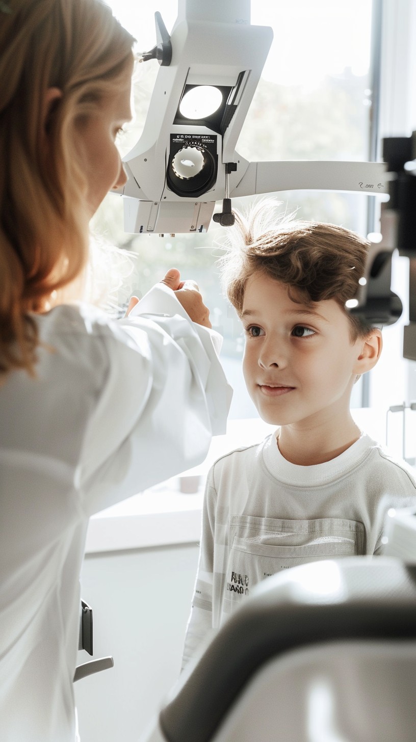 Free Eye Exam Consultation Image - Eye, Exam, Boy | Download at StockCake