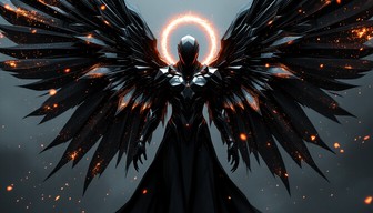 Free Fallen Angel Rising Image - Angel, Dark, Wings | Download at StockCake