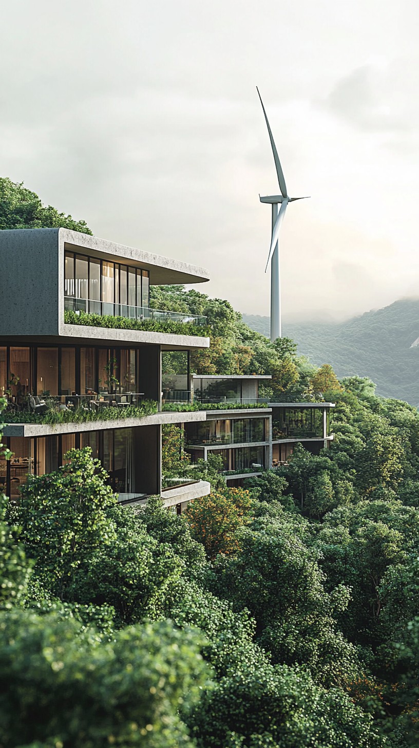 Free Eco-friendly mountain architecture Image - Sustainable ...