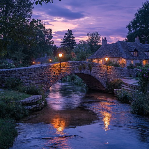 Free Twilight Bridge Scene Image - Twilight, Bridge, River | Download ...