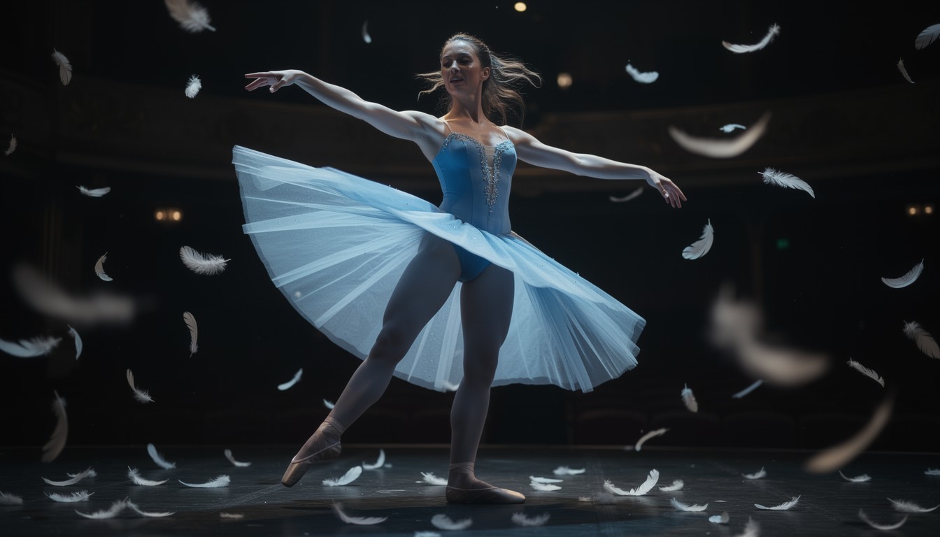 Free Blue Ballet Magic Image - Ballerina, Dancer, Woman | Download at ...
