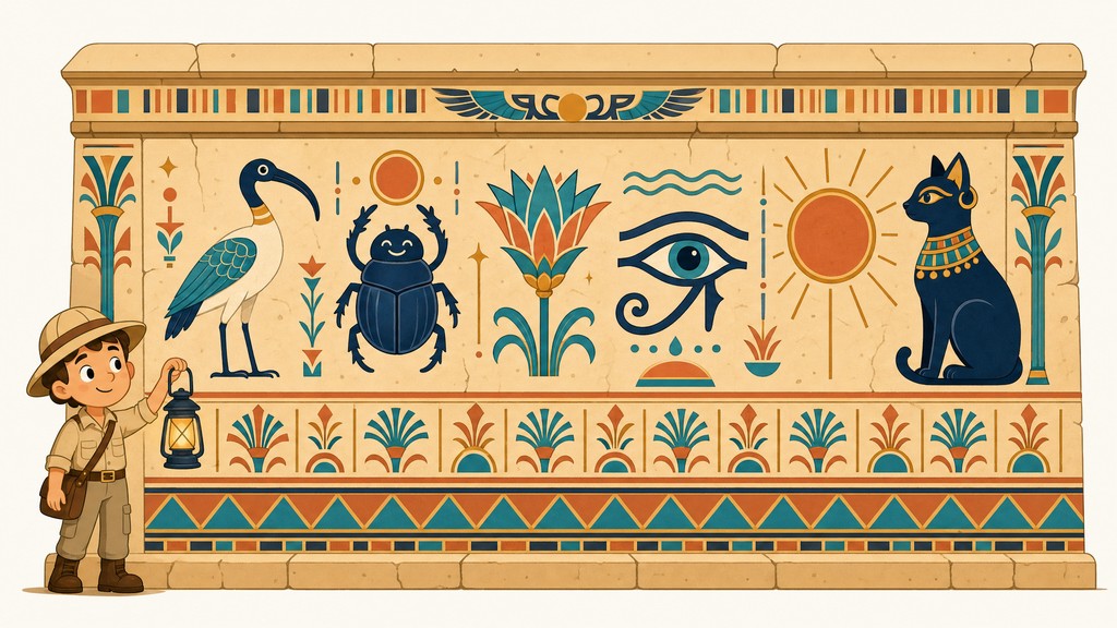 Download Cartoon Egyptian Temple Image - Egypt, Egyptian, Illustration ...