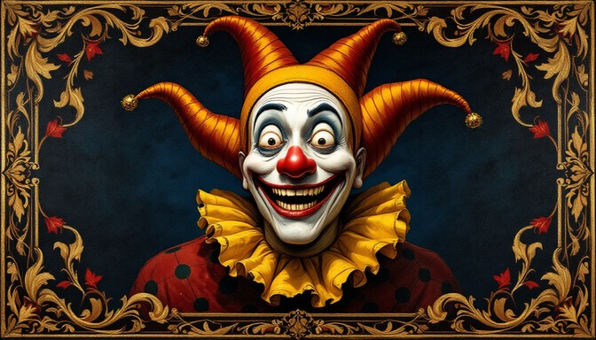 Free Laughing Jester Portrait Image - Jester, Clown, Portrait ...