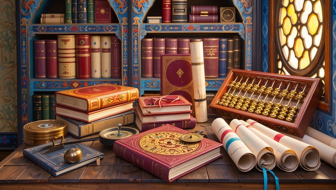 Scientists Workspace Renaissance Free Scholar's Organized Workspace Image - Workspace, Scholar ...