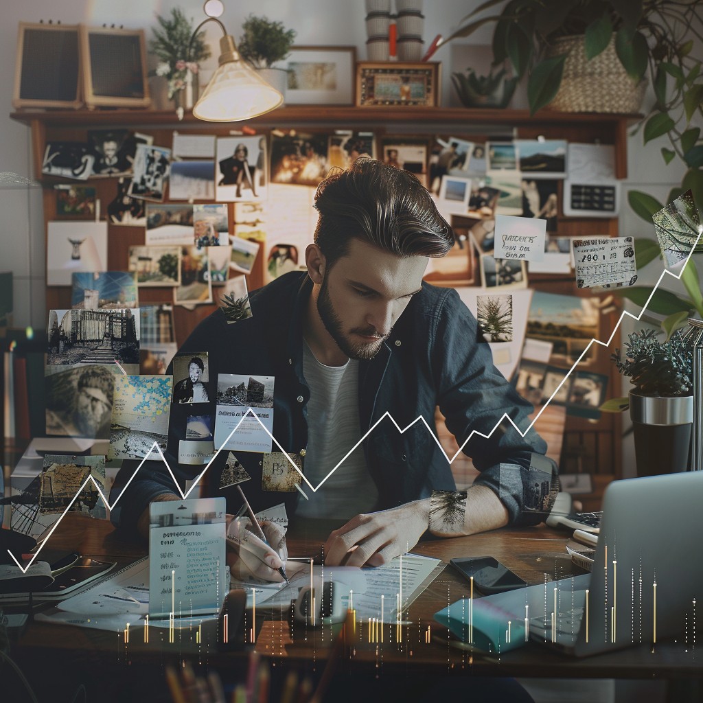 Free Focused Creative Work Image - Workspace, Creativity, Office ...