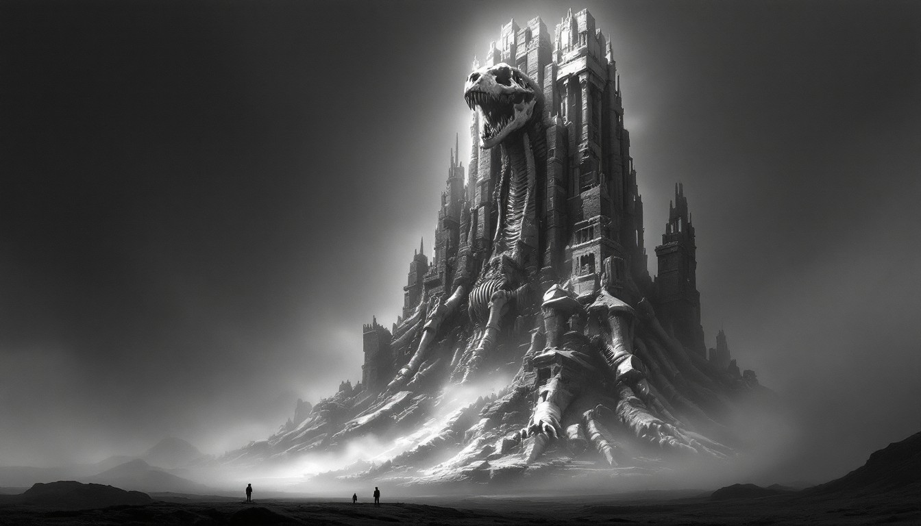 Free Ancient Bone Tower Image - Tower, Dinosaur, Fossils | Download at ...