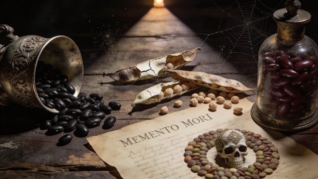Goth Beans Download Dark Legume Art Image - Gothic, Beans, Legumes | StockCake