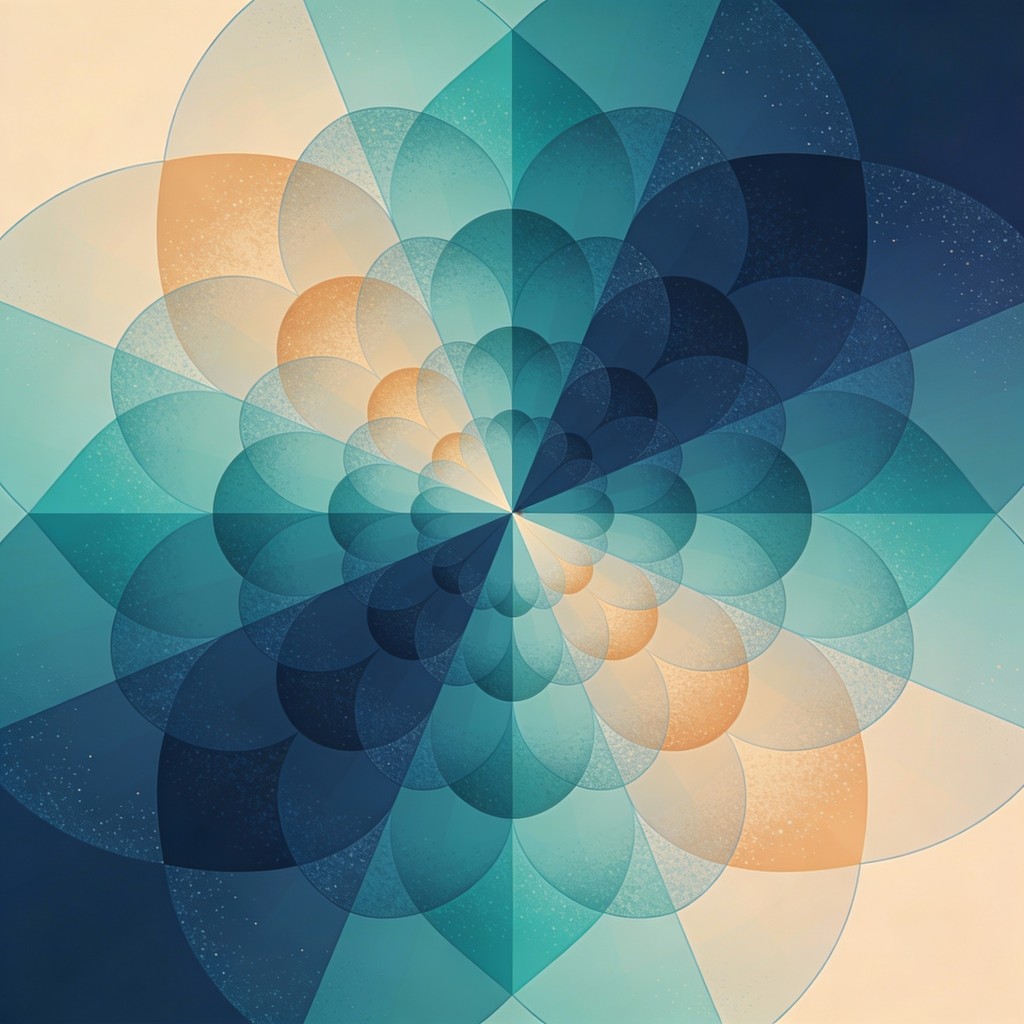 Free Geometric Radial Pattern Image - Geometric, Abstract, Radial ...