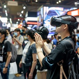 Virtual Crowd Free Virtual Reality Crowd Image - Technology, Convention, Virtual ...