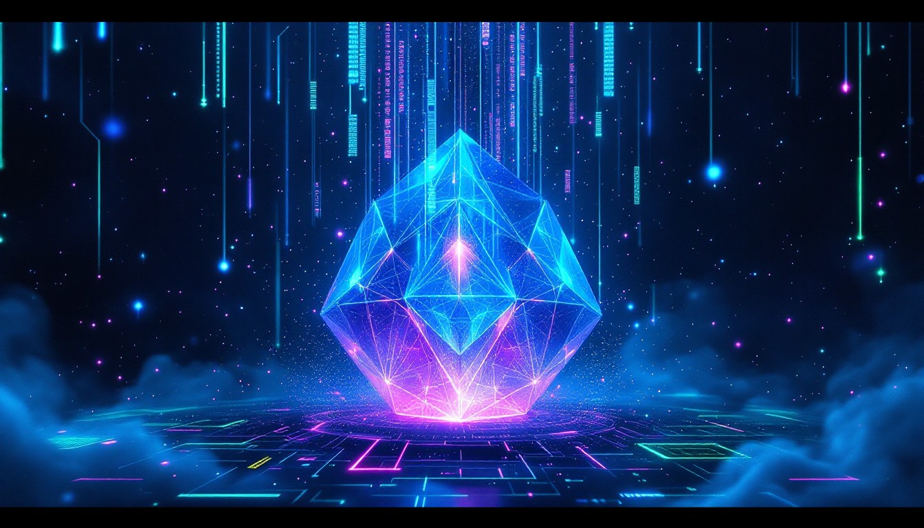 Free Crystalline AI Core Image - Ai, Crystal, Cyberpunk | Download at ...