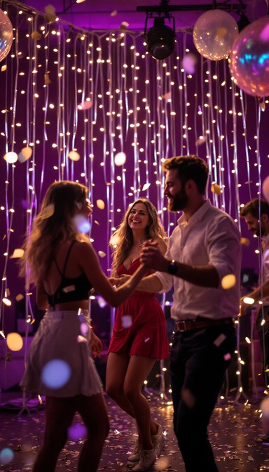 Free Dancing Through Lights Image - Dancing, Celebration, Party ...