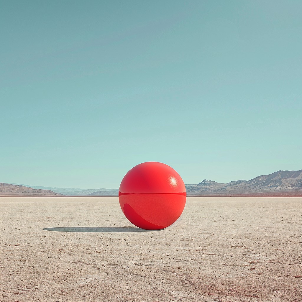 Red Sphere Target Location Free Deserted Red Sphere Image - Red, Sphere, Desert | Download at ...