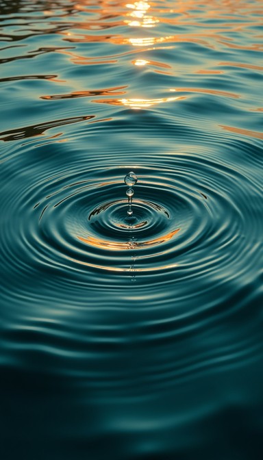 Water Geometry Ripples Free Concentric Aquatic Geometry Image - Water, Ripples, Teal ...