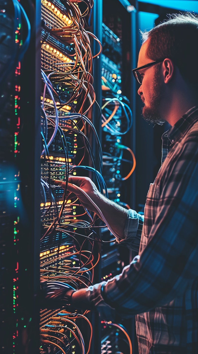 Free Server Maintenance Technician Image - Technician, Server ...