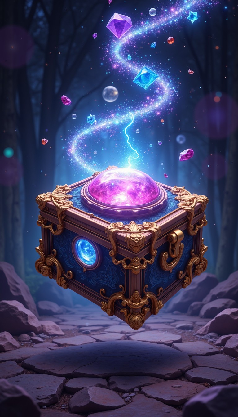 Free Enchanted Arcane Box Image - Magical, Chest, Portal | Download at ...