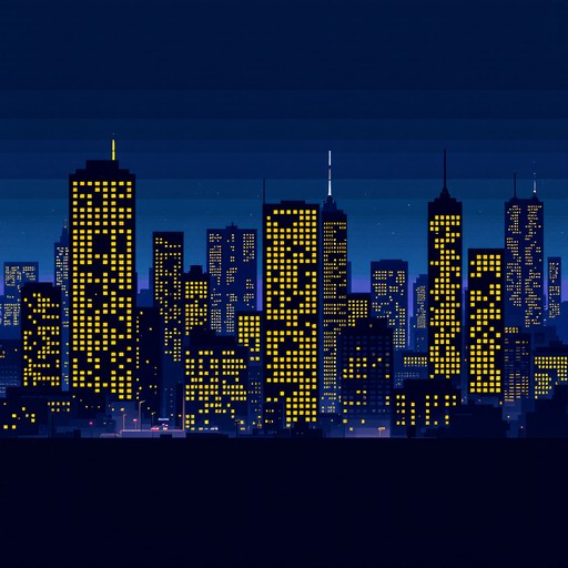 Free Pixel Night Corner Image - Pixelart, Architecture, Nightscape ...