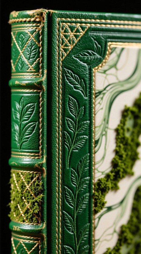 Free Gilded Emerald Binding Image | Download at StockCake