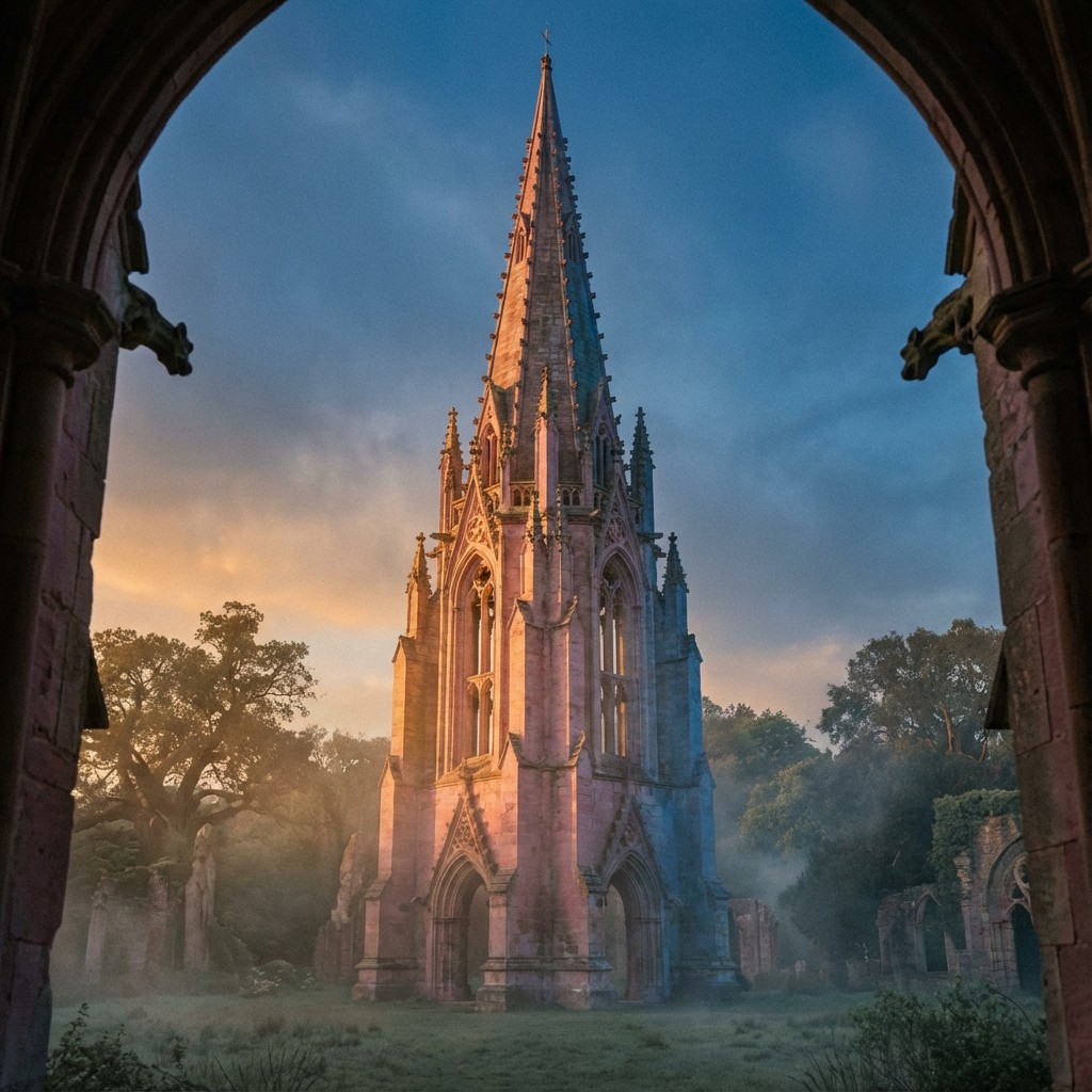 Free Pink Gothic Spire Image - Architecture, Gothic, Tower | Download ...