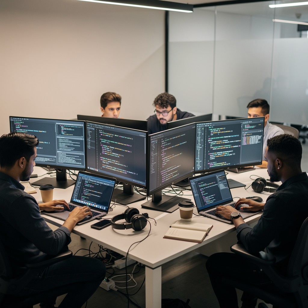 Free Coding Team Focus Image - Programming, Developers, Coding ...