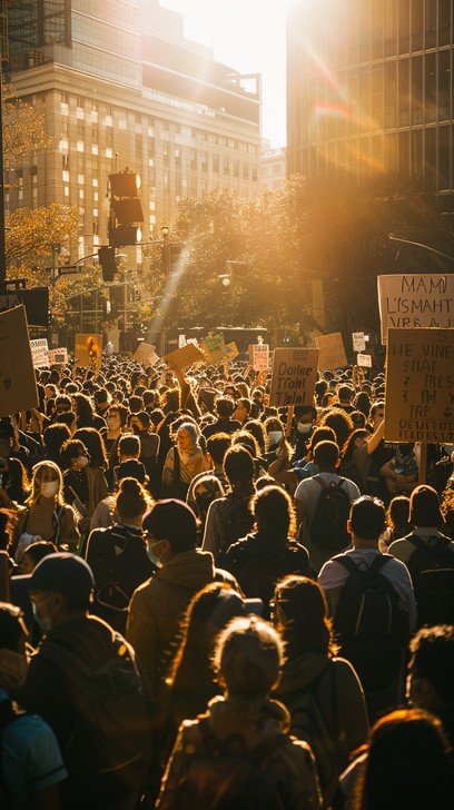 Protest Hd Free Protest in sunlight Image - Protest, Sunlight, Crowd | Download at ...