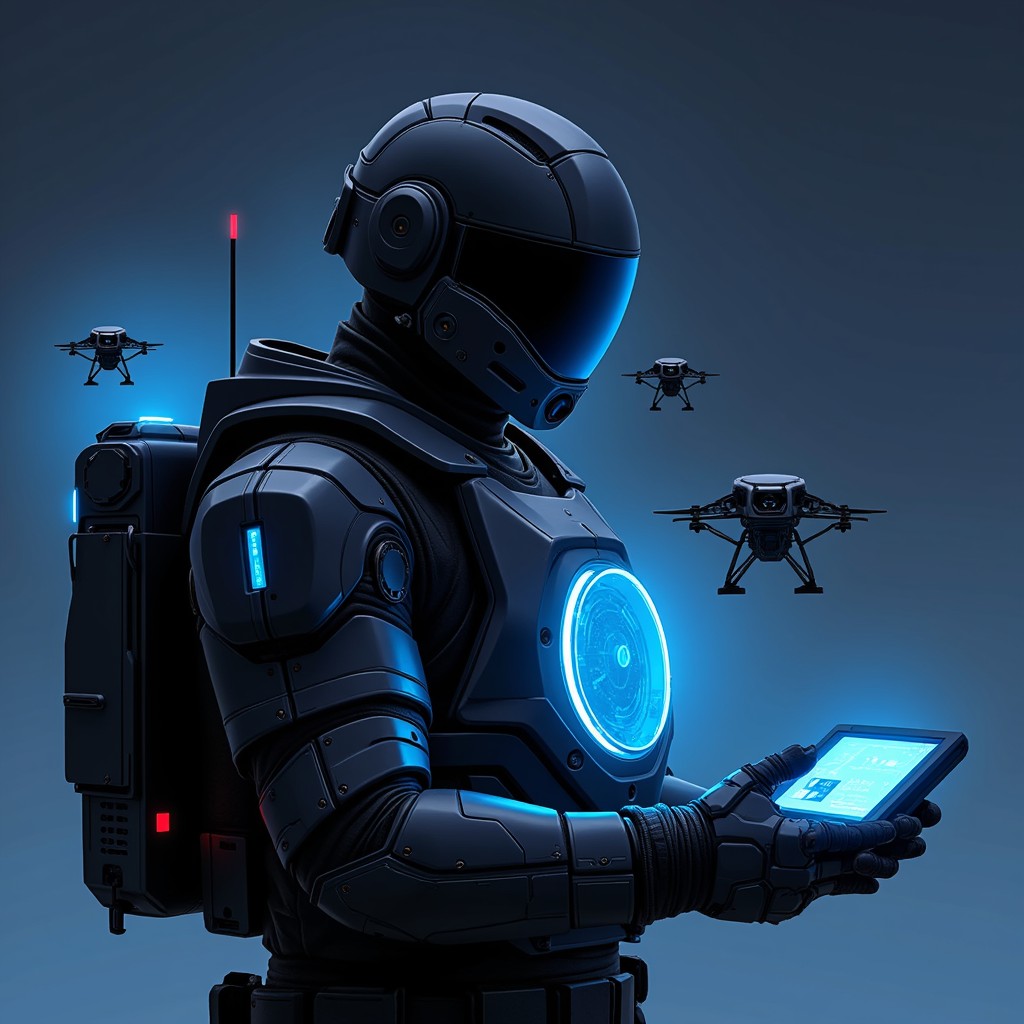 Free Tactical Tech Warrior Image - Futuristic, Soldier, Tactical ...