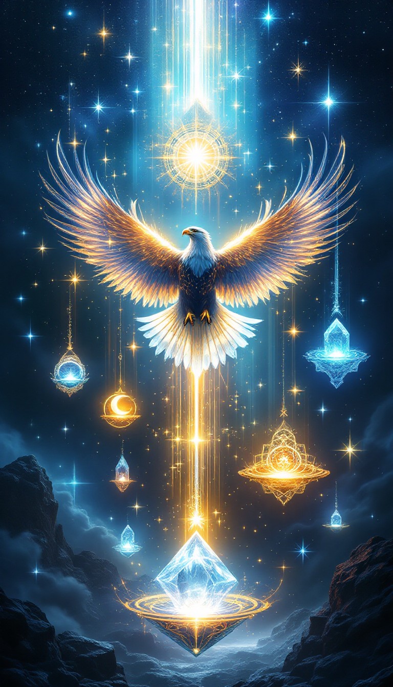 Free Sacred Eagle Ascending Photo - Eagle, Crystal, Celestial ...