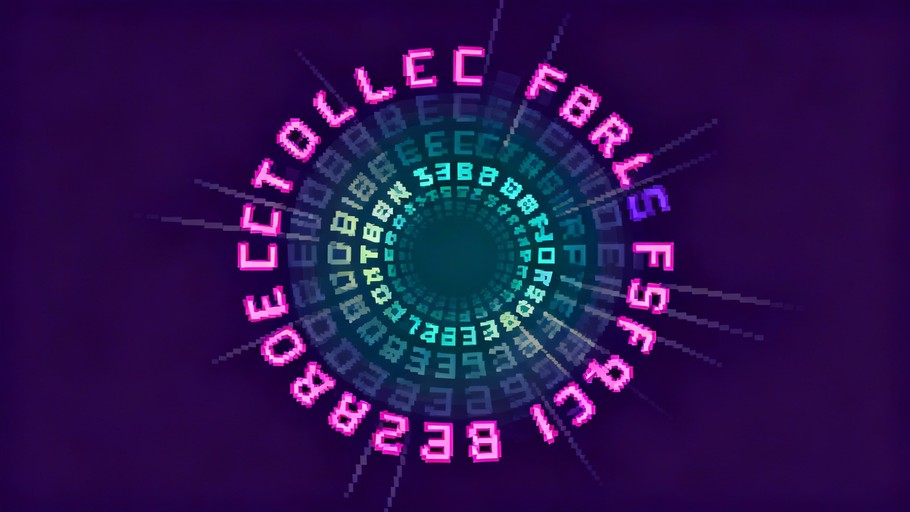 Download Neon Portal Typography Image - Portal, Typography, Neon ...