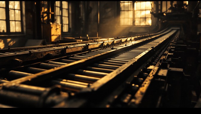 Free Industrial Track Shadows Image - Industrial, Vintage, Machinery ...