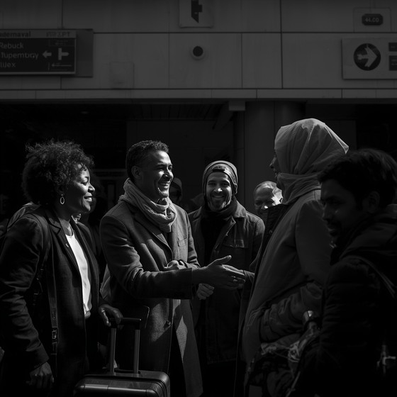 Free Strangers Becoming Friends Image - Travelers, Diversity, Meeting ...