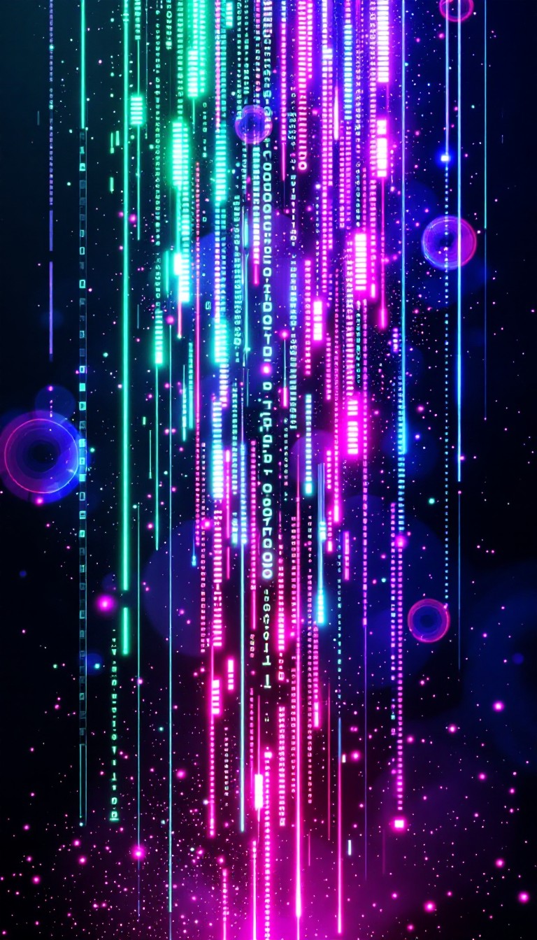 Free Digital Neon Cascade Image - Cyberpunk, Neon, Digital | Download ...