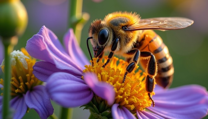 Pollinators In Nature Free Busy pollinator working Image - Bee, Honeybee, Pollinator ...