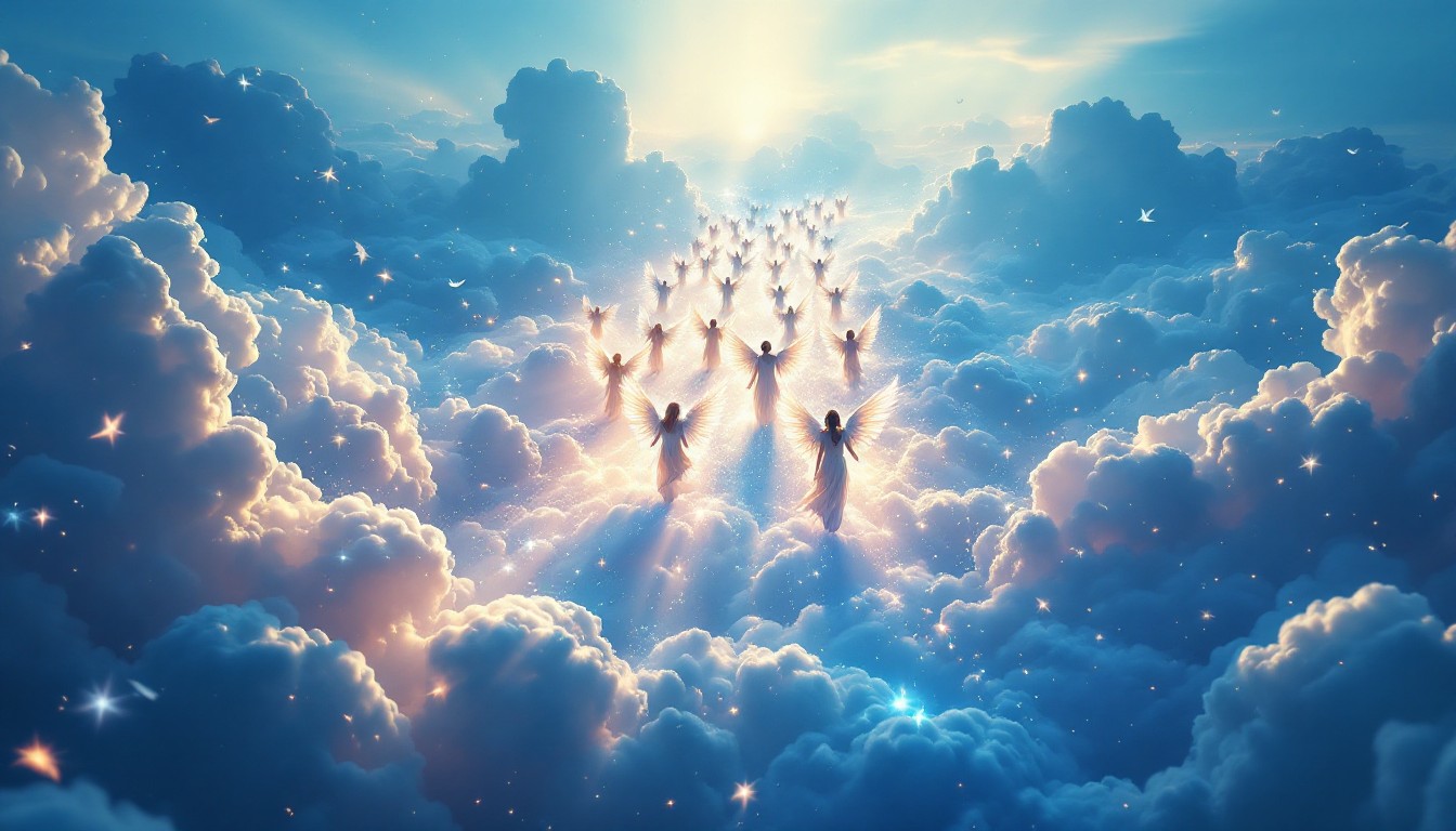 Free Divine Cloud Ascension Image - Angels, Celestial, Heavenly ...