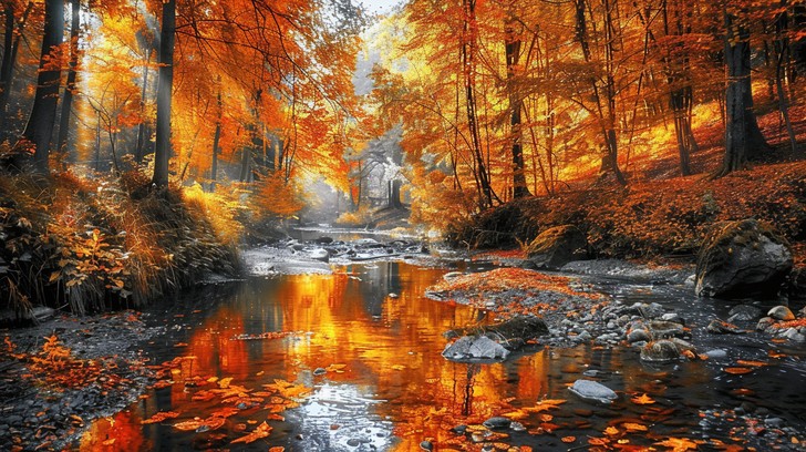 Free Autumn Forest Serenity Image - Autumn, Forest, Serenity | Download ...