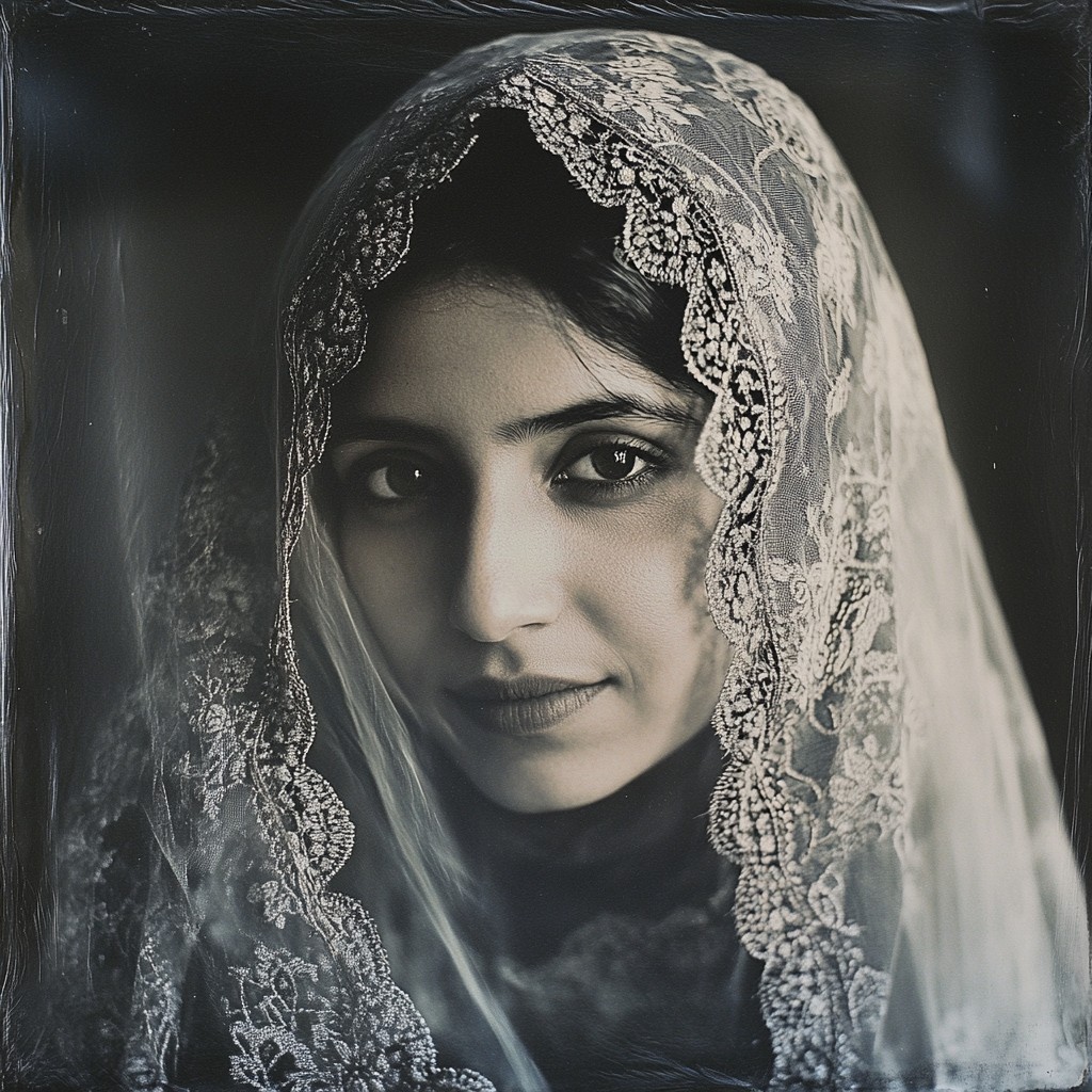 Free Elegant veiled portrait Image - Portrait, Woman, Veil | Download ...