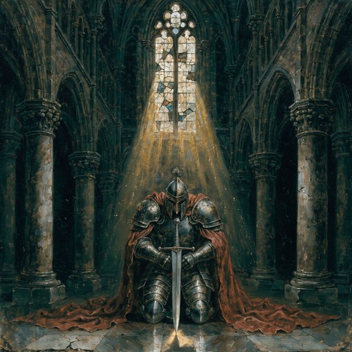 Free Knight Prays Alone Image - Knight, Cathedral, Prayer | Download at ...