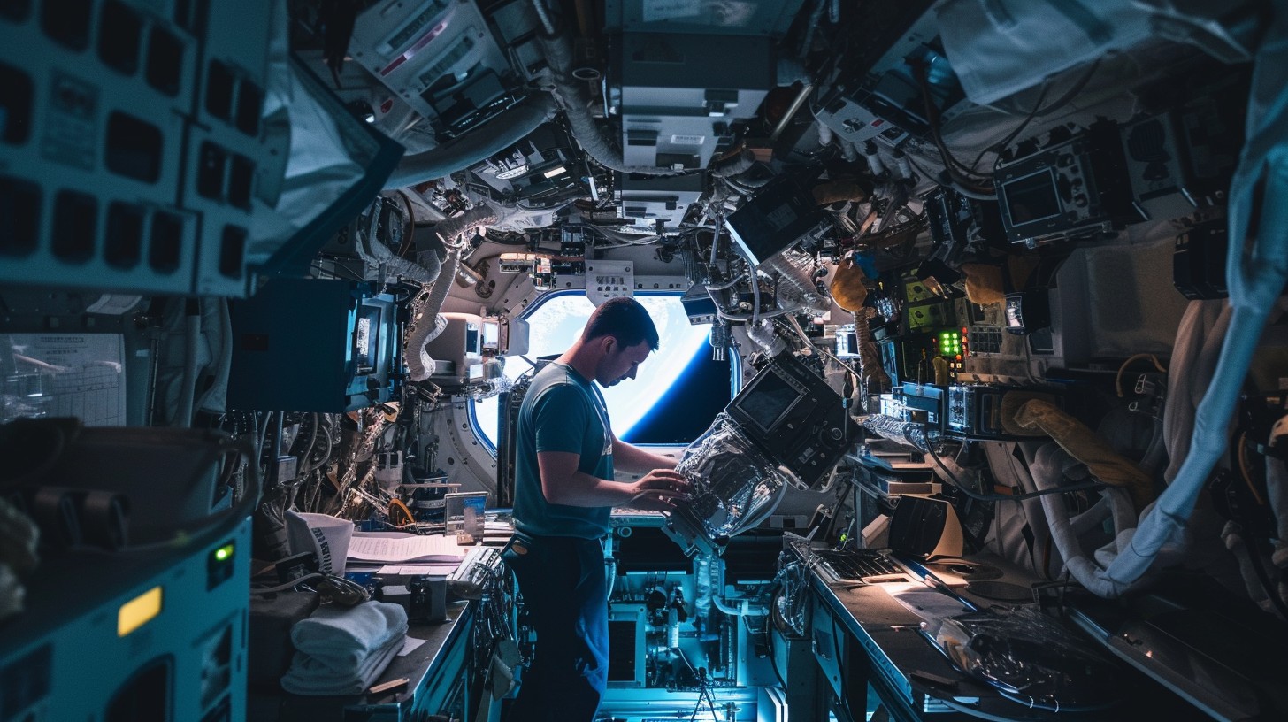 Free Astronaut Managing Systems Image - Astronaut, Space, Technology ...