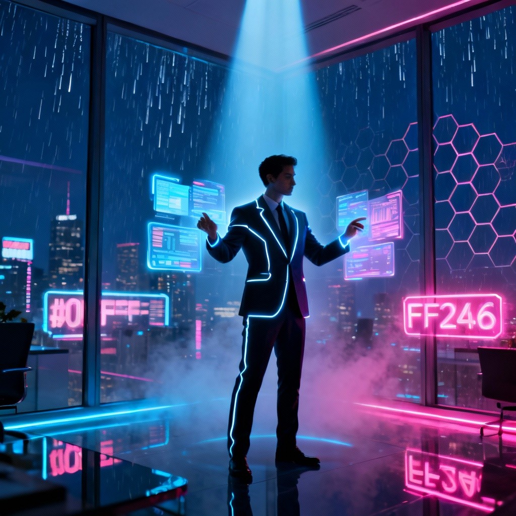Tech Master Pic Free Future Tech Master Photo - Cyberpunk, Futuristic, Holographic ...