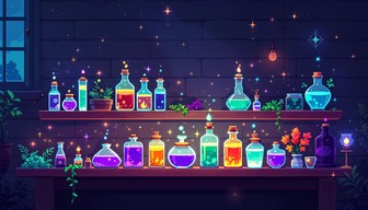 Free Magical Potion Collection Image - Potions, Magical, Fantasy ...
